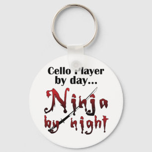 Violoncell Ninja Nyckelring