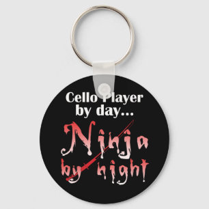 Violoncell Ninja Nyckelring