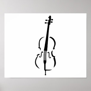 Violoncell Poster