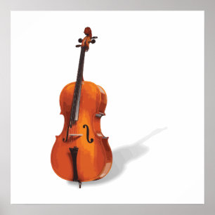Violoncell Poster