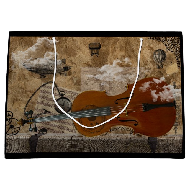 Violoncell Steampunk (Framsidan)