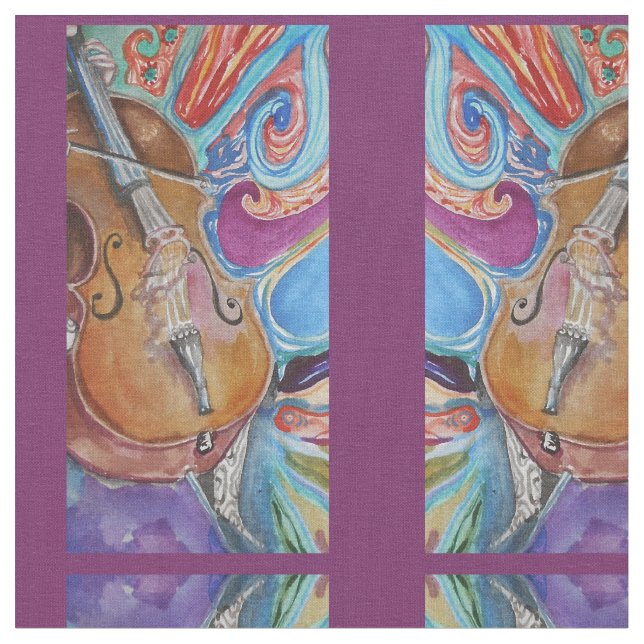 Violoncell Tyg (Närbild)