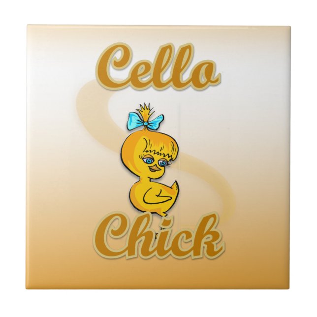 Violoncellchick Kakelplatta (Framsidan)