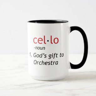 Violoncelldefinition Mugg