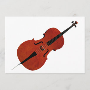 Violoncellinbjudan Inbjudningar