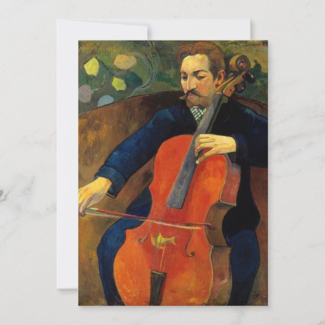 Violoncellist Schnemd | Paul Gauguin (Framsida)