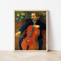 Violoncellist Schnemd | Paul Gauguin