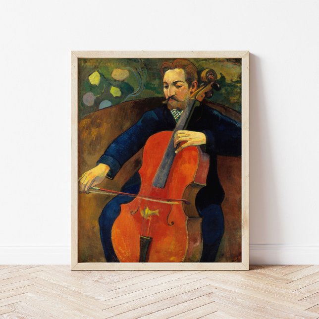 Violoncellist Schnemd | Paul Gauguin Poster (Skapare uppladdad)