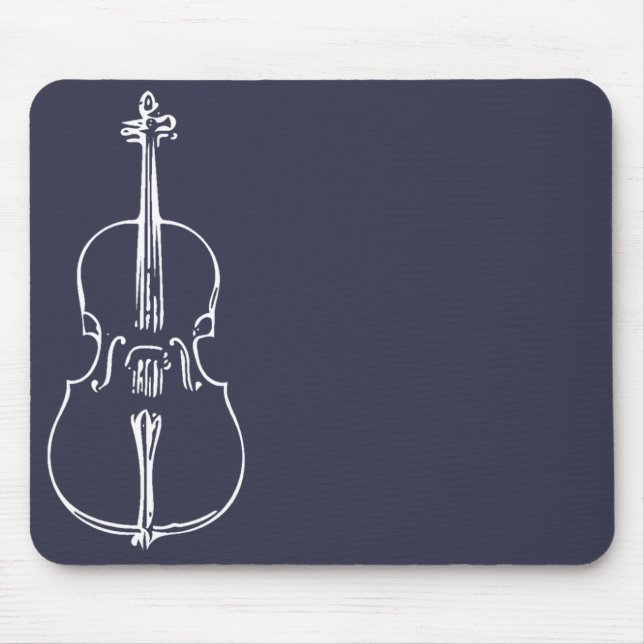 Violoncellmousepad Musmatta (Framsidan)