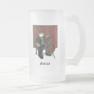 Violoncellmugg Frostat Ölglas