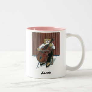 Violoncellmugg Två-Tonad Mugg