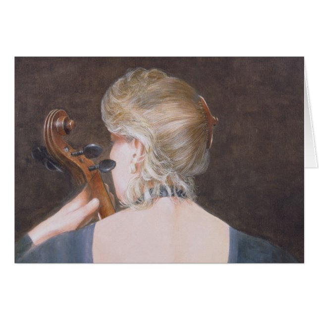 Violoncellprofessor 2005 hälsningskort (Framsidan Horizontal)