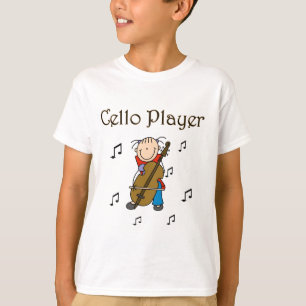 VioloncellspelareTshirts och gåvor Tee
