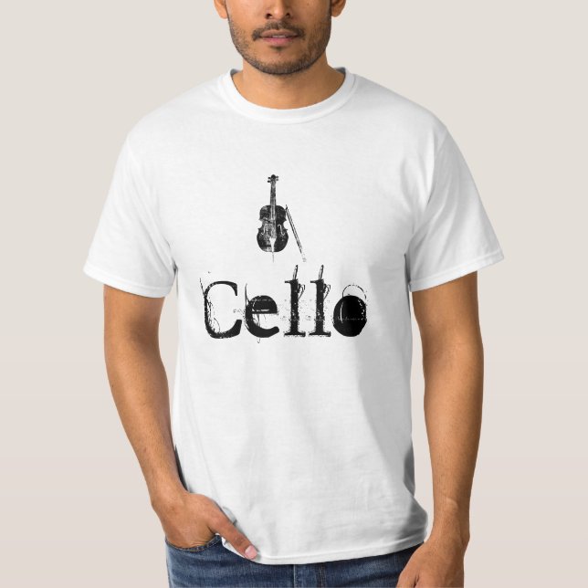 VioloncellT-tröja Tee (Framsida)