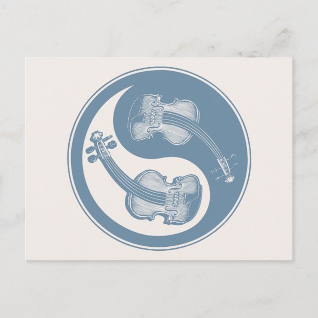 Violyin-Yang Vykort (Framsida)