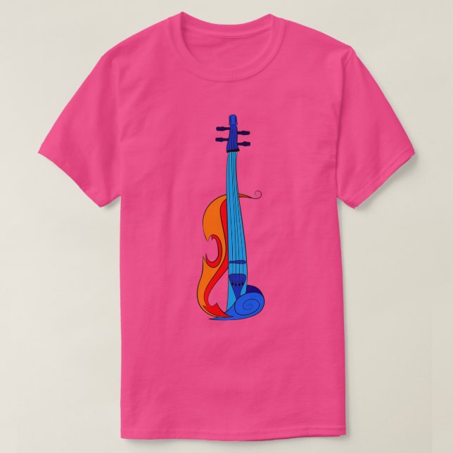 Vionitum violin Player T Shirt (Design framsida)