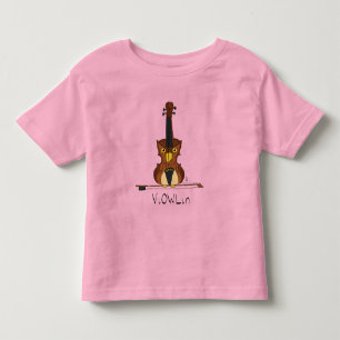 ViOWLin Violin Uggla Music Barn T-Shirt