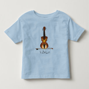 ViOWLin Violin Uggla Music Barn T-Shirt