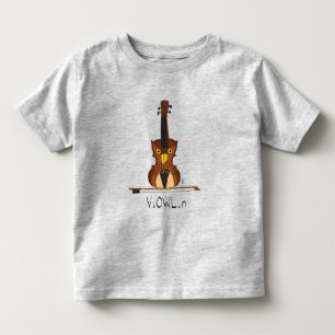 ViOWLin Violin Uggla Music Barn T-Shirt