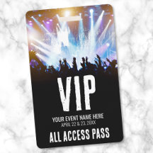 VIP All Access-kort Konsert