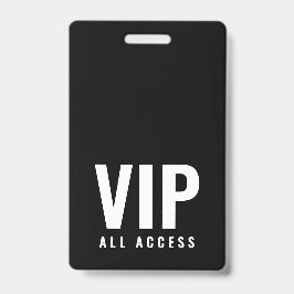 VIP All Access QR-kod Evenemangs Foto-ID