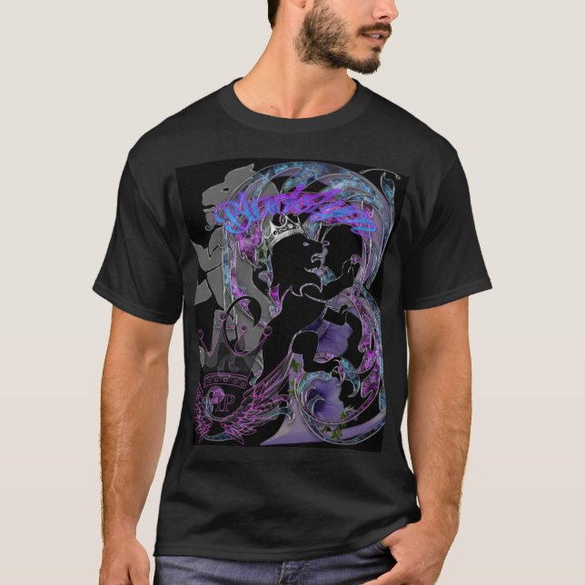 Vip blacklyon kunglig t shirt (Framsida)