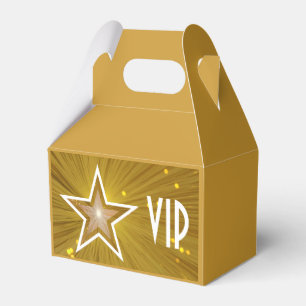 VIP-förmånsruta för utskrift av Guld Star Presentaskar