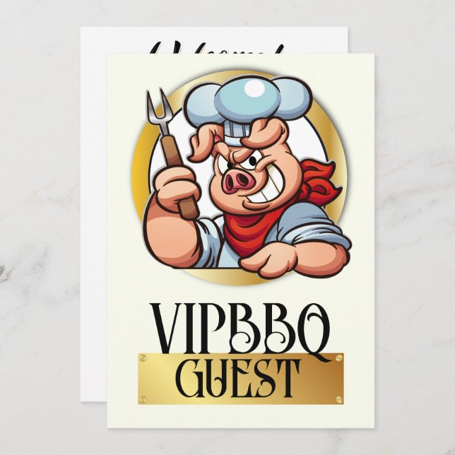 VIP-inbjudan tillträde Inbjudningar (Fram/baksida)