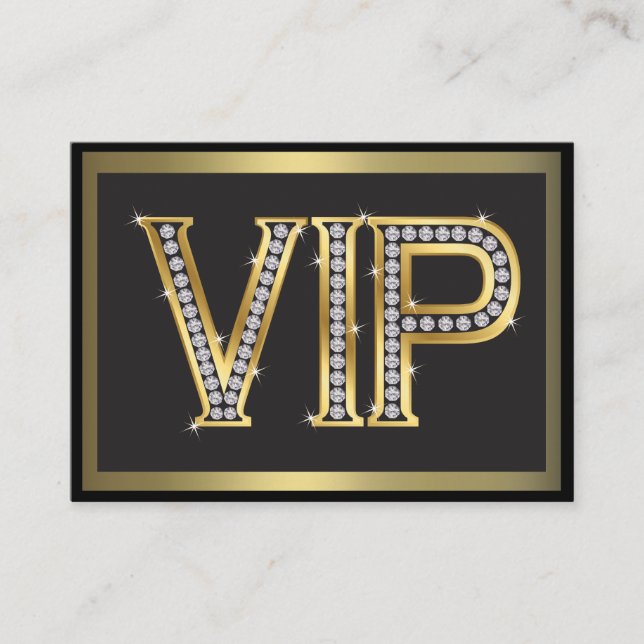VIP-kort för klienter - SRF Visitkort (Framsida)