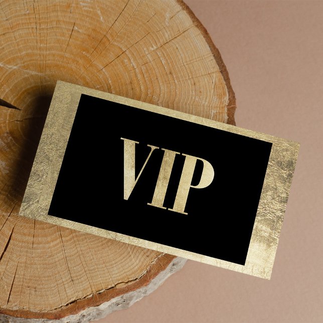 VIP-kortets klubb för lyxsvart och guld ram Visitkort (Luxury black and gold frame VIP card club member )