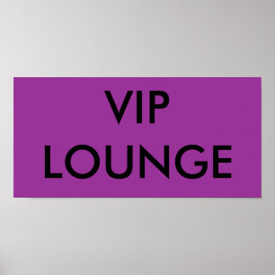 VIP-LOUNGE POSTER