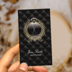 VIP Luxury Hairdresser Hair Stylist Visitkort