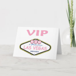 VIP MAMMA på Las Vegas Mors dag Card Kort