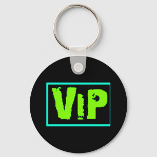 vip neon grön musik dansfest klubbar exklusivt nyckelring