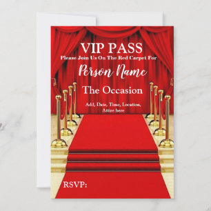 VIP-pass Inbjudningar
