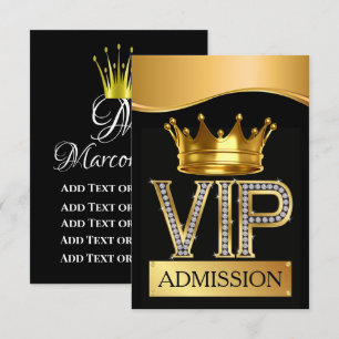 VIP PASS INBJUDNINGAR