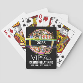 VIP PASS - kasino - Poker Natt - Spelkort