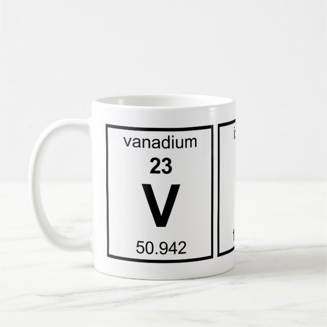 VIP Periodic Bord Kaffemugg (Vänster)