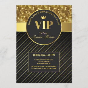 VIP Prom-inbjudan Inbjudningar