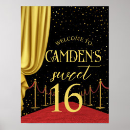 VIP, Red Carpet Birthday, Hollywood Birthday, Sver Poster