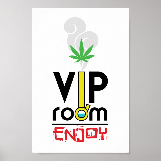 VIP-rum, vänligt, njut Poster (Framsidan)