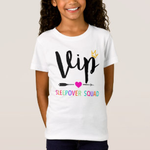 VIP Sleepover Squad Underbarare för Slumber Party T Shirt