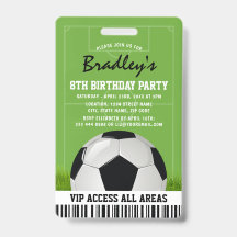 VIP Sportpass Kids Fotboll Födelsedagsfest