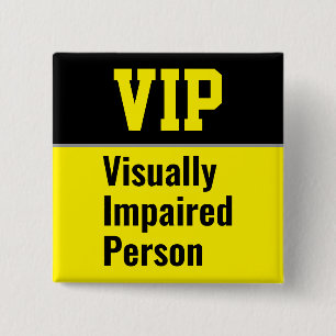 VIP Synskadad Person Knapp