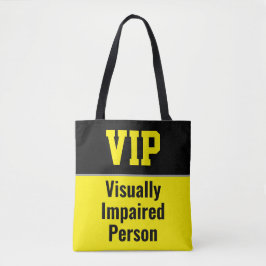 VIP - Synskadad Person Tygkasse