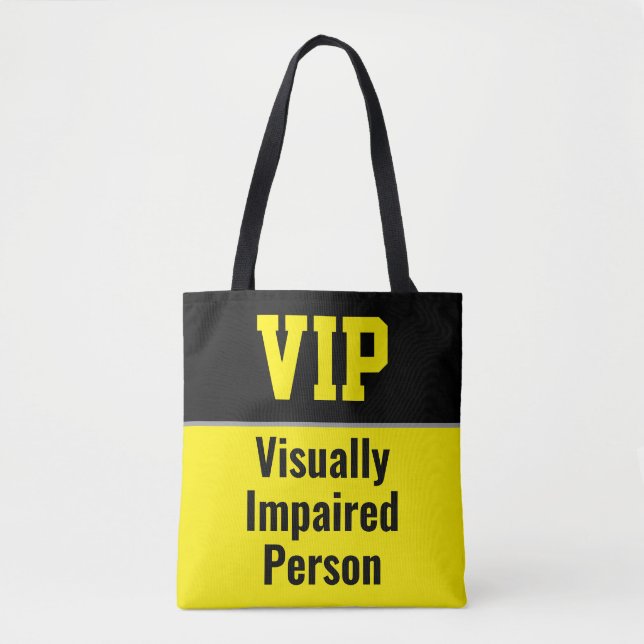 VIP - Synskadad Person Tygkasse (Framsida)