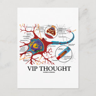 VIP-tanke (Neuron/Synapse Humor) Vykort