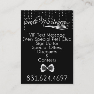 Vip-textklubb Visitkort