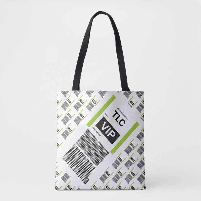 VIP TRAVEL TOTE BAG TYGKASSE (Framsida)