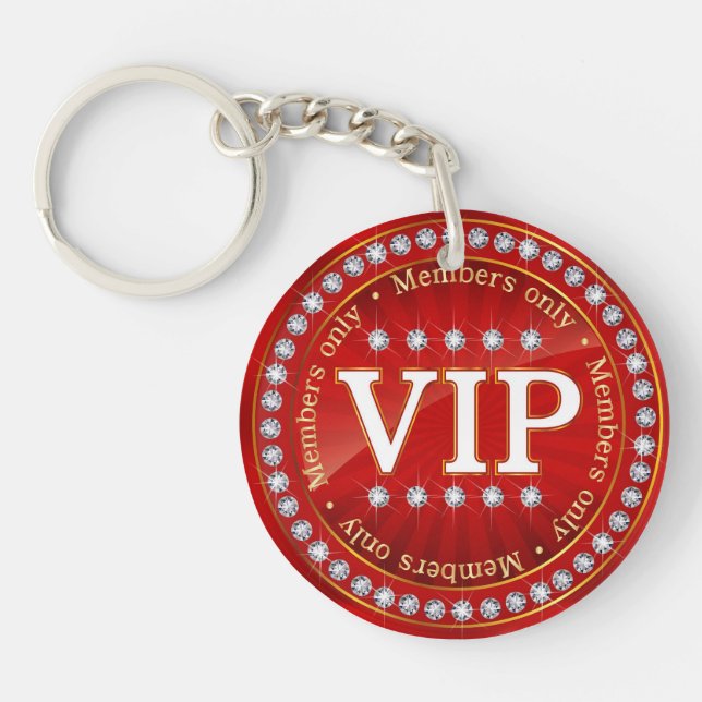 VIP - VIP-medlemsnyckelkedja - SRF (Framsidan)